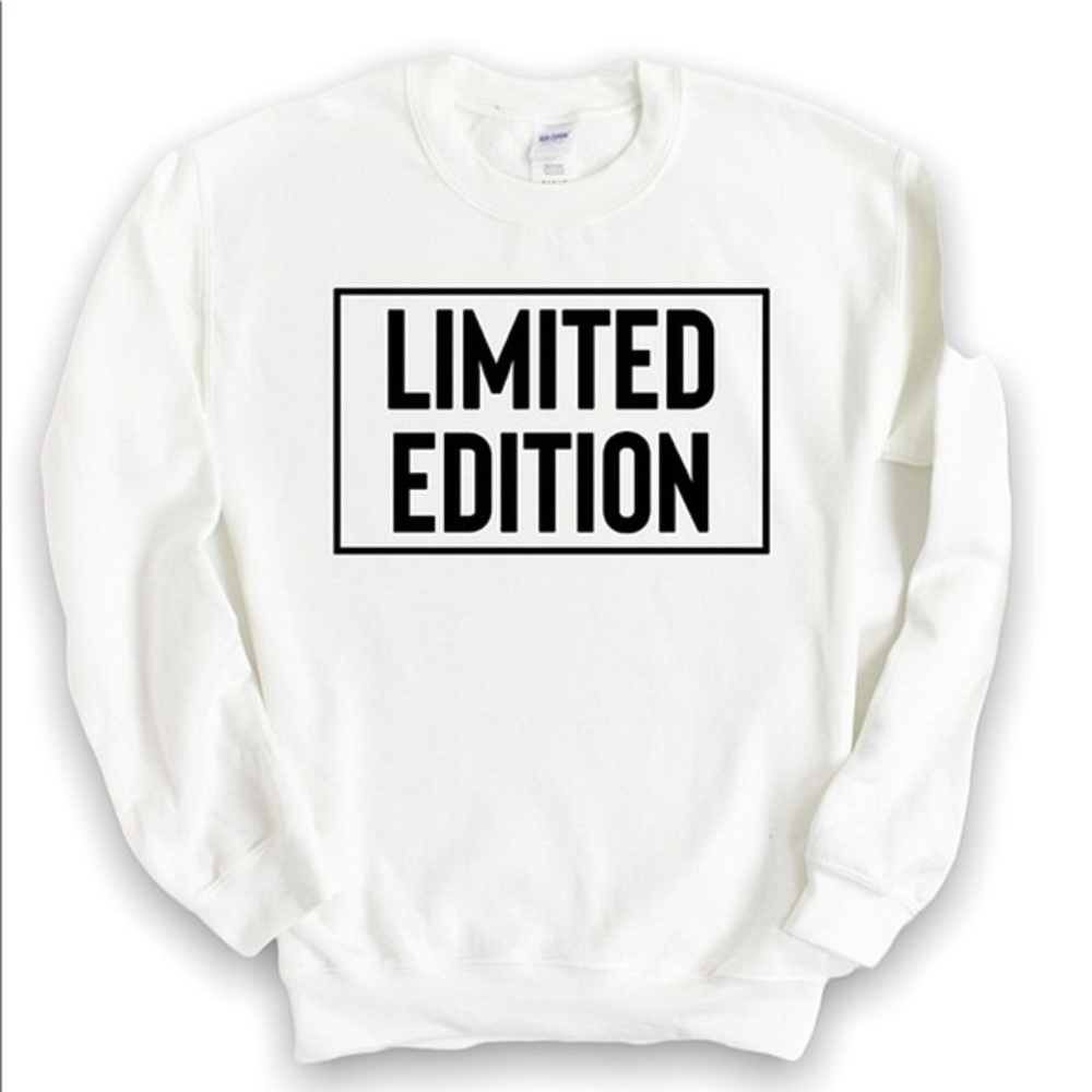NWOT “LIMITED EDITION” Sweatshirt, Unisex Large